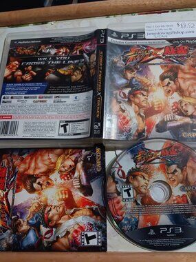 Street Fighter Tekken X PS3 Tested Playstation 3 Video Game